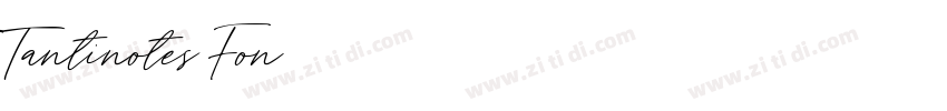 Tantinotes Fon字体转换
